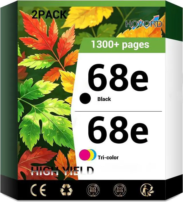 Main image of 68E Ink Cartridge Replacement for HP 68e Works 6100e 6500e Series