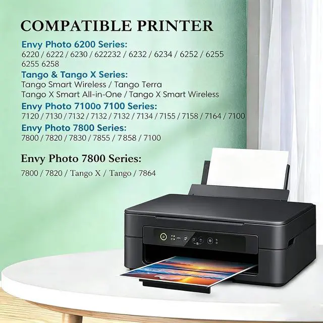 Alt view image 3 of 7 - GILIMEDIA 64XL Black Color Ink Cartridge Compatible for HP 64 Ink, 2 Pack