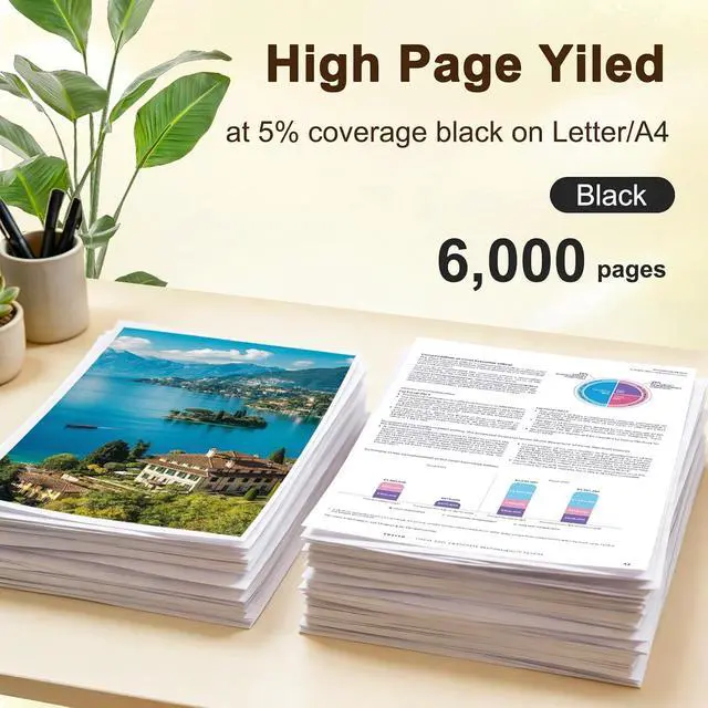 Alt view image 3 of 5 - B410 B415 Black Toner Cartridges 006R04725 High Yield 6,000 Pages 1-Pack
