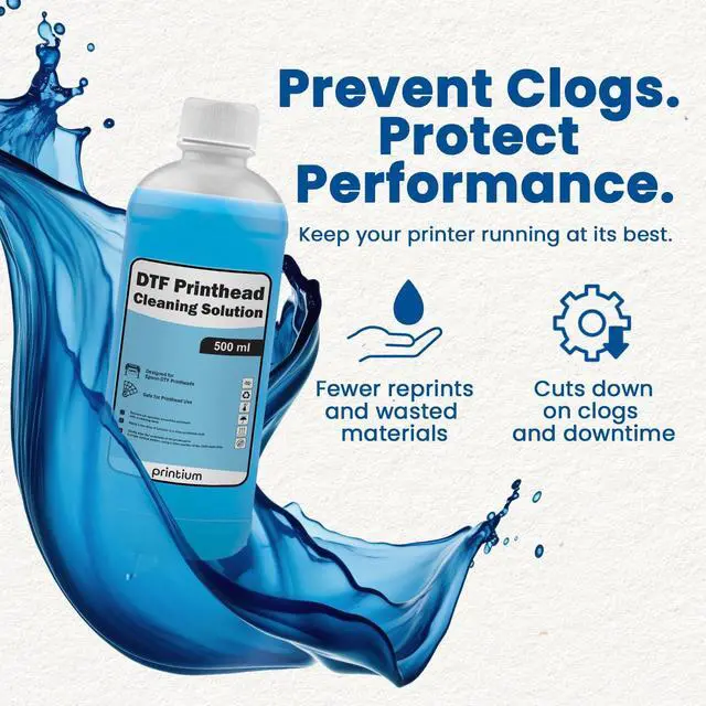Alt view image 3 of 7 - DTF Printhead Cleaning Solution 16.9 fl oz (500ml)