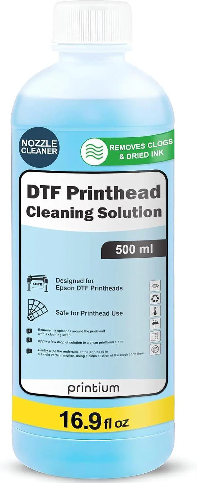 Main image of DTF Printhead Cleaning Solution 16.9 fl oz (500ml)