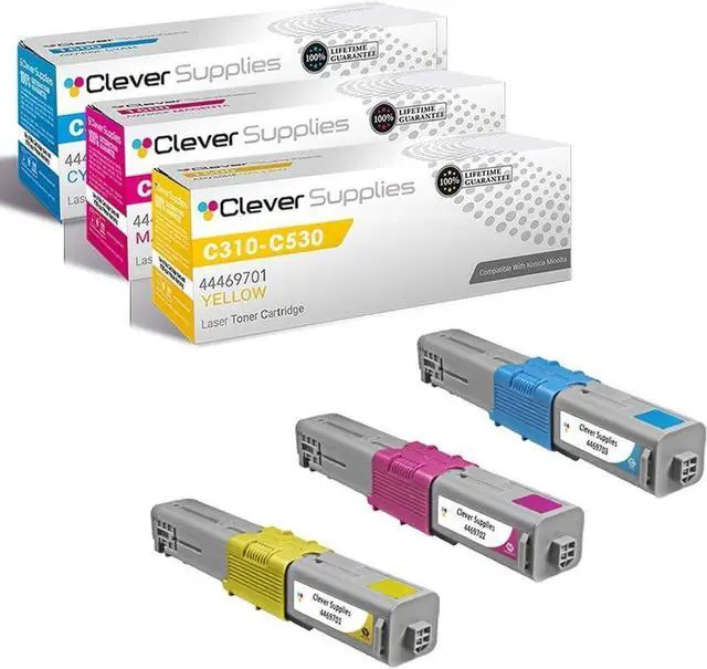 Main image of CS Replacement Toner Cartridge Compatible with Okidata C330 44469703 Cyan