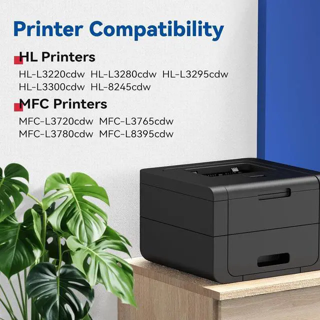 Alt view image 2 of 6 - TN229XL TN229 Toner Cartridges 4-Pack High Yield MFC-L3720CDW MFC-L3780CDW