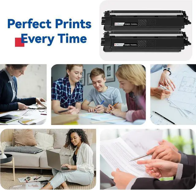 Alt view image 5 of 6 - TN229XL TN229 Black Toner Cartridge High Yield MFC-L3720CDW L3780CDW 2-Pack