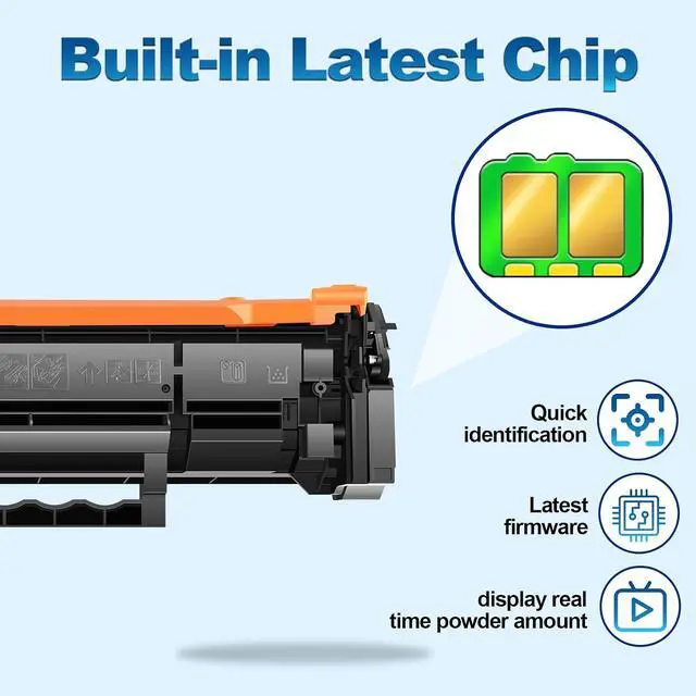 Alt view image 4 of 7 - Compatible W1340A Replacement for HP 134A Toner Cartridge for Laser Jet M209dw M209d M234dw M234sdn M234sdw Ink (4PK,with Chip)