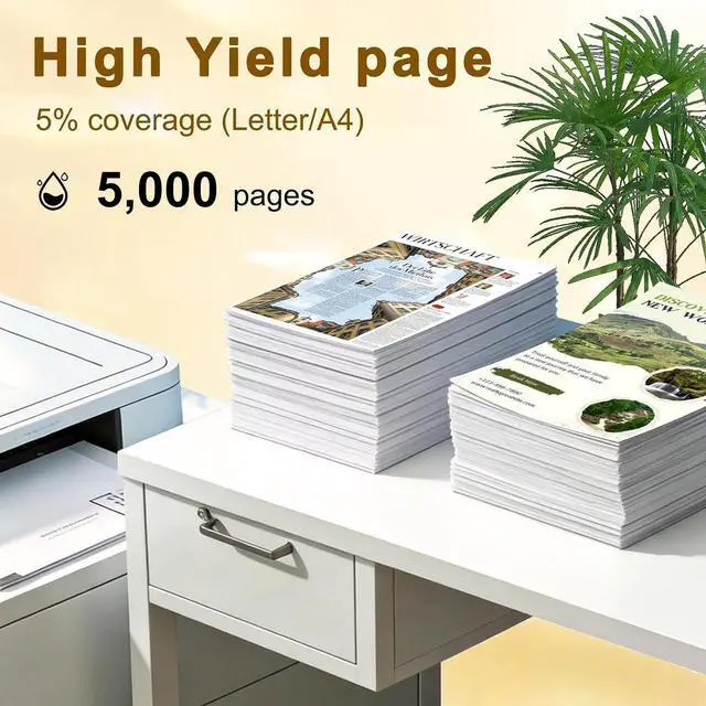 Alt view image 3 of 5 - 66S1000 Black Toner Cartridge (5,000 Pages)Compatible for Lexmark MS531