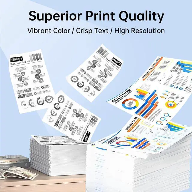 Alt view image 3 of 7 - 210X W2100XQ1 Cartridge Toner CMYK 4-Pk Replacement for HP 4201/4301