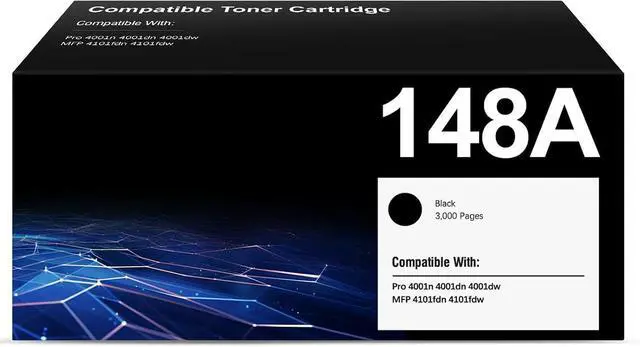 Main image of 148A Toner Cartridges Black (1-Pack) 148A 148X W1480A W1480X