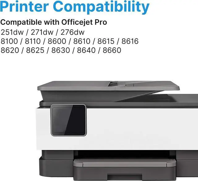 Alt view image 2 of 7 - 950XL 951XL Compatible for HP 950 951 Ink Cartridges Combo Pack 4 Pack BCMY