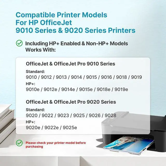 Alt view image 2 of 7 - 962XL Ink Cartridges Combo Pack Compatible for HP 962XL High Yield