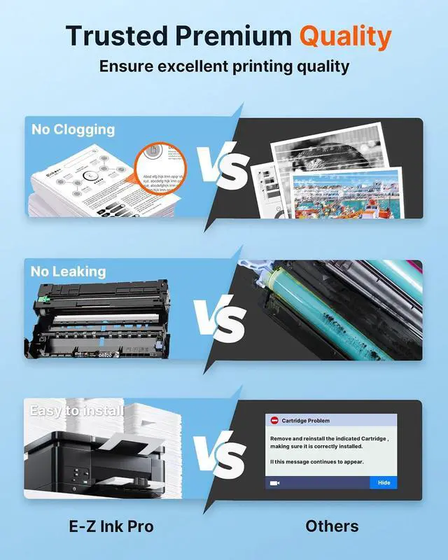 Alt view image 5 of 6 - E-Z Ink E525W E525 525w Toner Cartridge Replacement for Dell E525W E525 525