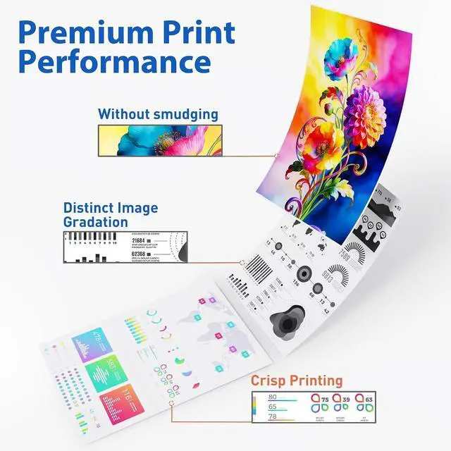 Alt view image 5 of 7 - 414X Toner Cartridges 4 Pack, Compatible with HP 414A W2020A 414X W2020X, for Color LaserJet Pro M479fdn M479fdw M454dw M454dn M454 M479 Printer,with Chip, High Yield (1BK/1C/1Y/1M)