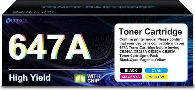 Main image of 647A Toner Cartridge CE260A CE261A CE262A CE263A