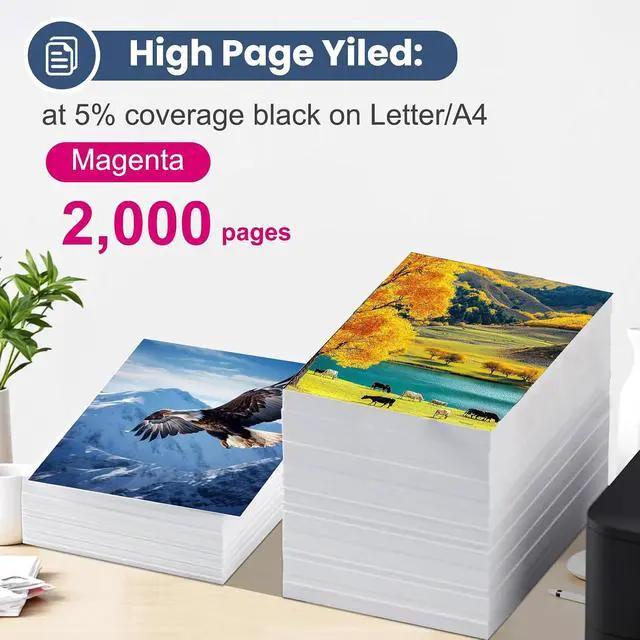 Alt view image 3 of 5 - C410 C415 Magenta Toner Cartridge 006R04679 Toner 2,000 Pages 1 Pack