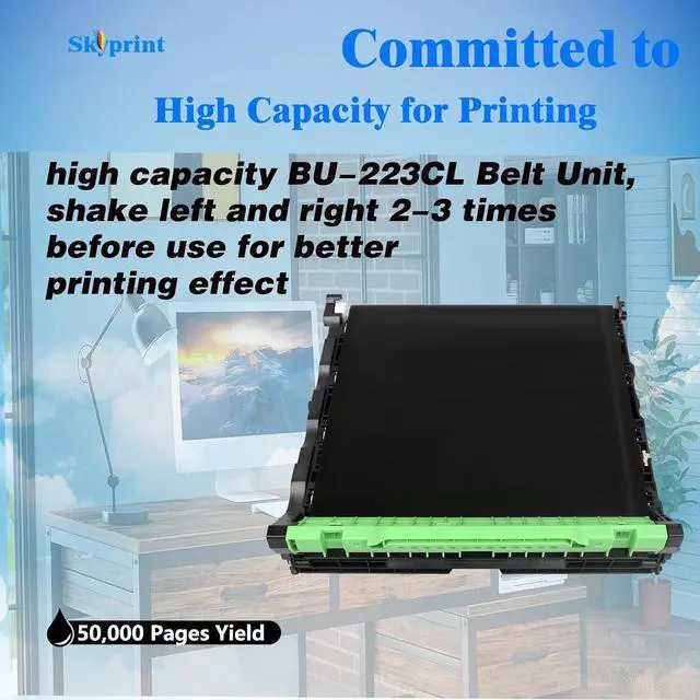 Alt view image 3 of 7 - BU223CL Belt Unit BU-223CL Transfer Belt Unit