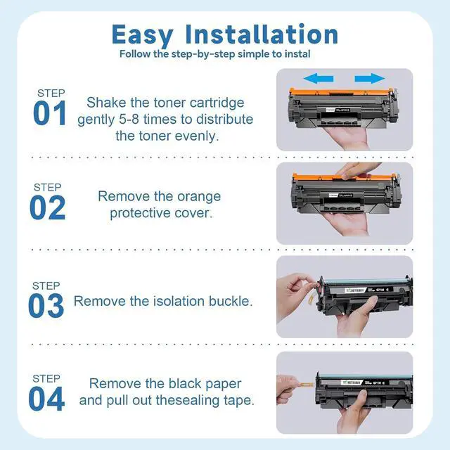 Alt view image 4 of 6 - 071H/071 high Yield Toner Cartridge Replacement for Canon 071H/071/CRG-071 Toner Cartridge with Canon imageCLASS LBP122dw MF273dw MF275dw lbp120dw Printer