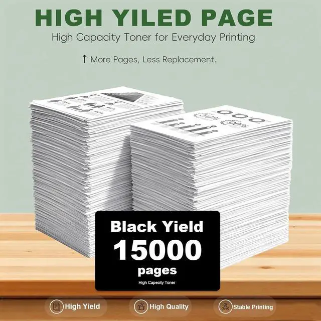 Alt view image 3 of 6 - 58D1H00 High Yield Toner Cartridge Use for MS725 MS821 MS822 MS823 MS824 MS825 MS826 MX721 MX722 MX725 MX822 MX824 MX826 Printers (1 Black)