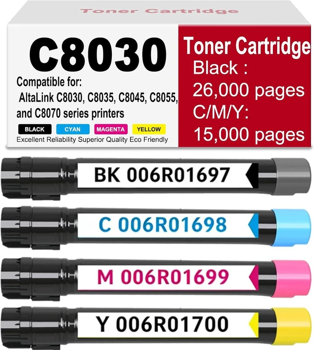 Main image of Reman for AltaLink C8030-C8070 Toner CMYK High Yield 71k Pages