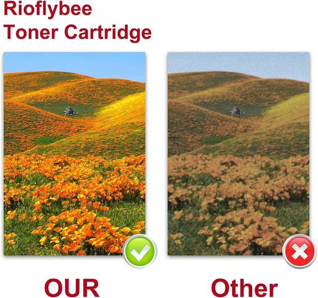 Alt view image 5 of 7 - Compatible for C2325H Toner 4P C2325/MC2325 High Yield 9.9k Pages
