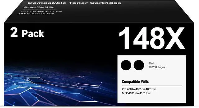 Main image of 148X Toner Cartridges High Yield (2-Pack) 148 148A W1480A W1480X