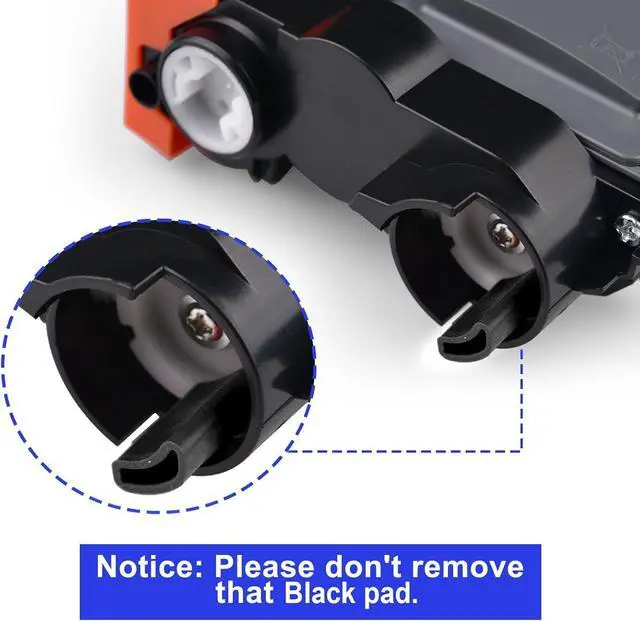 Alt view image 5 of 7 - NineLeaf TN660 Toner Cartridge Compatible for Brother TN660 TN-660 TN630 High Yield Work with HL-L2360DW L2340DW MFC-L2720DW L2700DW L2685DW DCP-L2540DW L2520DW Printer (4 Pack Black)
