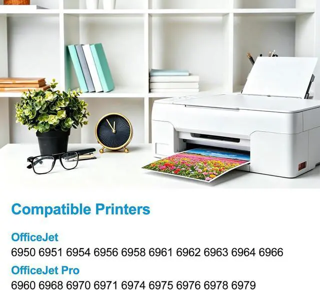 Alt view image 2 of 7 - 902XL Black Ink Cartridges Replacement for HP 902 Black Ink Cartridges, Compatible with HP Printer OfficeJet Pro 6968 6978 6950 6958 6979 6962 6954 6971 6974 6975, Equipped with Upgraded Chip (2 Pack)