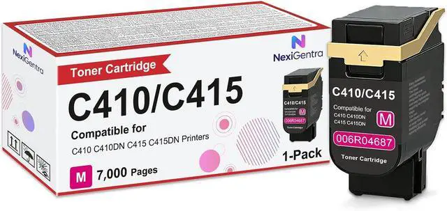 Main image of C410 C415 Magenta Toner Cartridge 006R04687 Toner 7,000 Pages 1 Pack