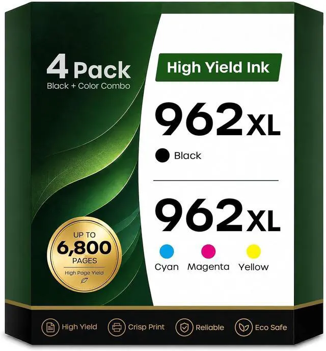 Main image of iNKPAD 962XL Ink Combo Pack 4-Pack for HP 9010/9020 (Not for e-Series/HP+)