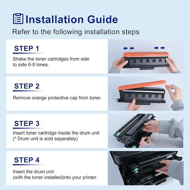 Alt view image 6 of 6 - TOKYOINK TN830XL Toner Cartridges Replacement for Brother TN830 830XL Toner