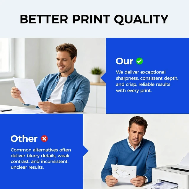 Alt view image 6 of 7 - TN635XL TN635 Toner Cartridge with Chip 4-Pack High Yield Replacement Compatible with Brother HL-L8430CDW HL-L8570CDW L8430CDWT MFC-L8730CDW L8930CDW L8970CDW EX575 Printer Black Cyan Magenta Yellow