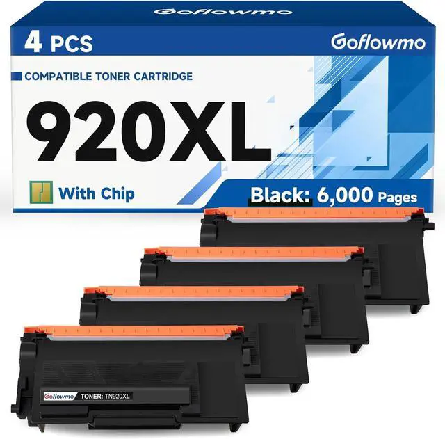 Main image of TN920XL Toner for Brother Printer Compatible for Brother TN920 920XL 4Black