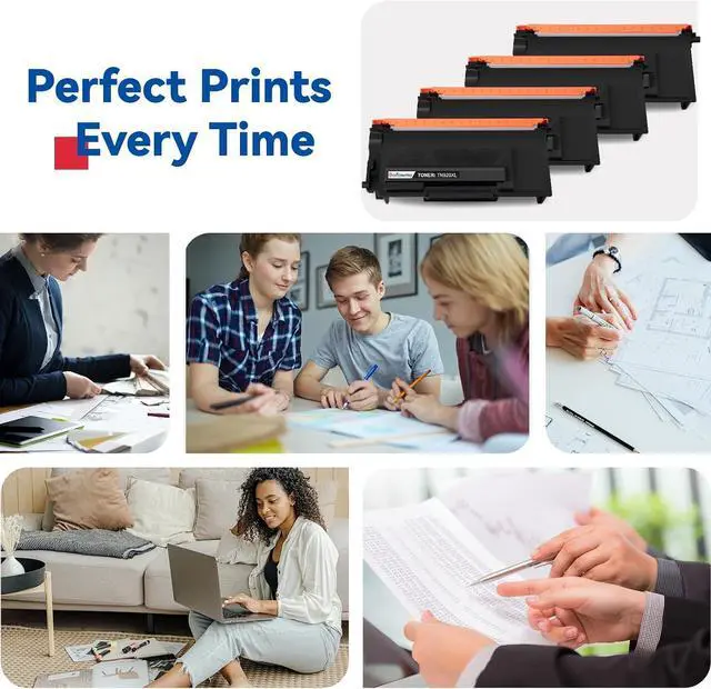 Alt view image 6 of 6 - TN920XL Toner for Brother Printer Compatible for Brother TN920 920XL 4Black