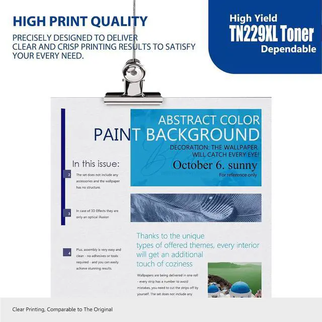 Alt view image 6 of 7 - TN229 TN229XL Toner Cartridge 4-Pack High Yield 229XL Toner HL-L3220CDW