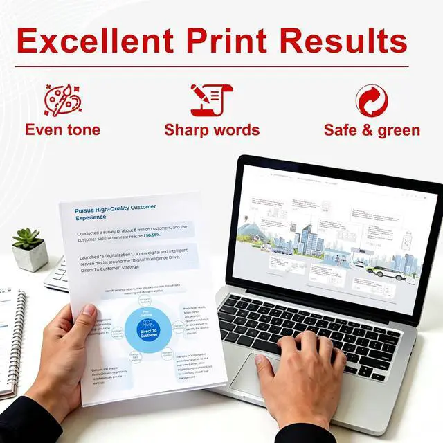 Alt view image 4 of 5 - 075 Toner Cartridge Set Compatible for Canon 075 075H Color ImageCLASS
