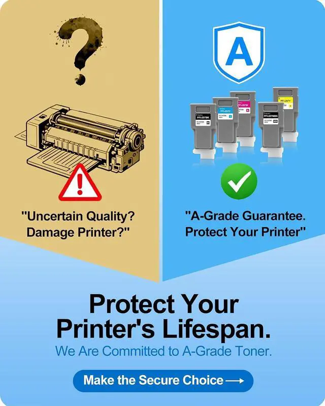 Alt view image 2 of 7 - MasaiMara PFI-207 High Capacity Ink Cartridges for Canon imagePROGRAF IPF680 IPF685 IPF780 IPF785 Printers (PFI-207MBK Matte Black, PFI-207BK Black, PFI-207C Cyan, PFI-207M Magenta, PFI-207Y Yellow)