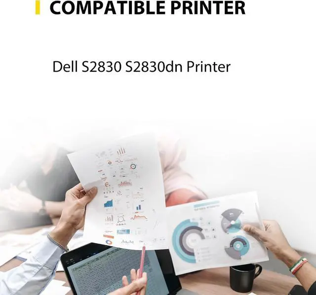 Alt view image 2 of 7 - S2830 S2830dn Toner Cartridge Replacement for Dell S2830dn Toner Cartridge for Dell S2830dn S2830 Printer Series GGCTW, 593-BBYP, FR3HY, CH00D, 593-BBYP, 3RDYK, TC2RH, 593-BBYO (1,7000 Pages,2-Pack)