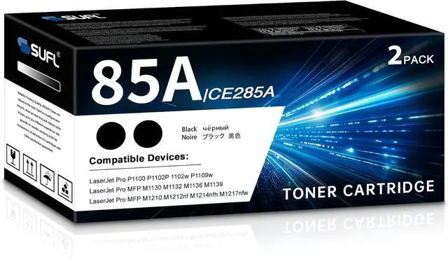Main image of 85A CE285A Toner Cartridge High Yield (Black, 2-Pack)