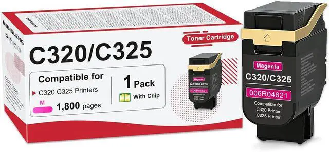 Main image of C320 C325 Magenta Toner Cartridge Compatible for Xerox 006R04821