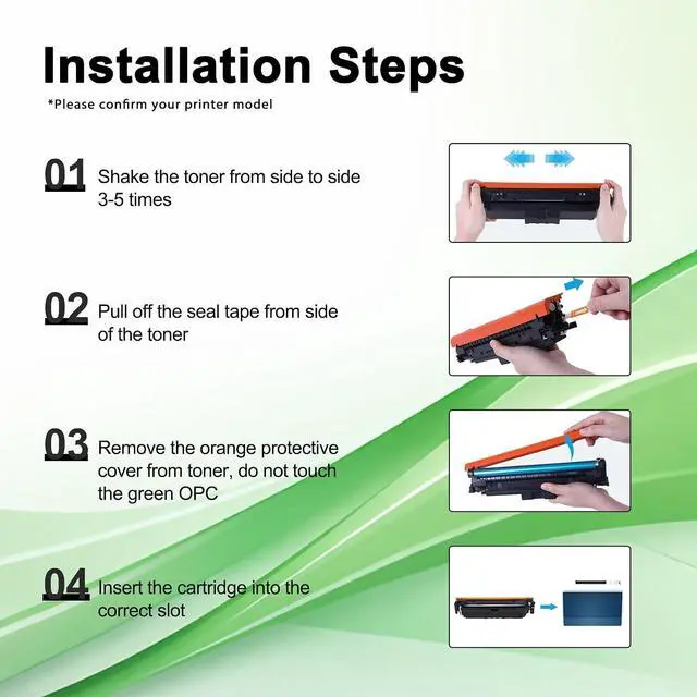Alt view image 5 of 7 - 210X Toner Cartridges 4 Pack (B/C//Y/M)