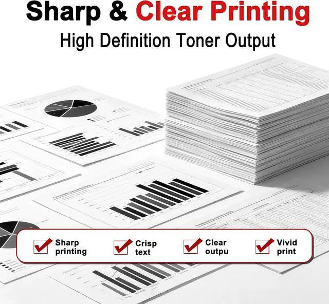 Alt view image 5 of 7 - 125 Black Toner Cartridge High Yield Compatible 125 Toner Cartridges Replacement for Canon 125 Toner Cartridge for imageCLASS LBP6030w LBP6000 MF3010 Printer, 3-Pack