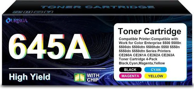Main image of 645A Toner Cartridge High Yield C9730A C9731A C9732A C9733A