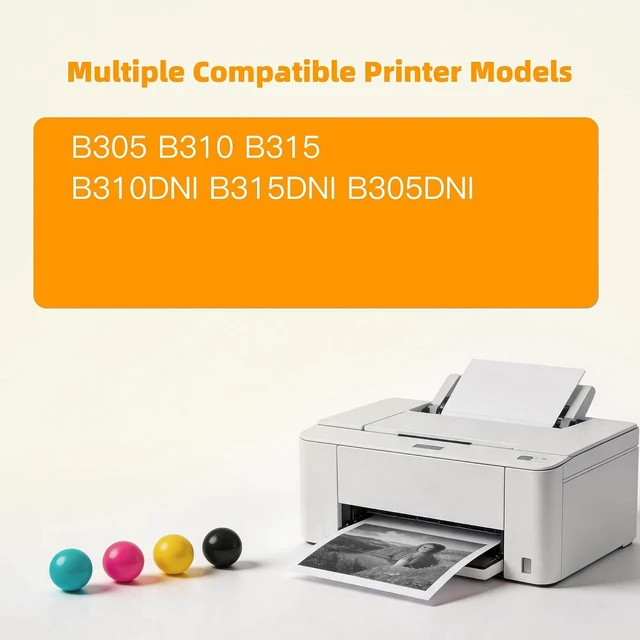 Alt view image 3 of 7 - B310 High Yield Toner Cartridges 8000 Pages (1 Pack)