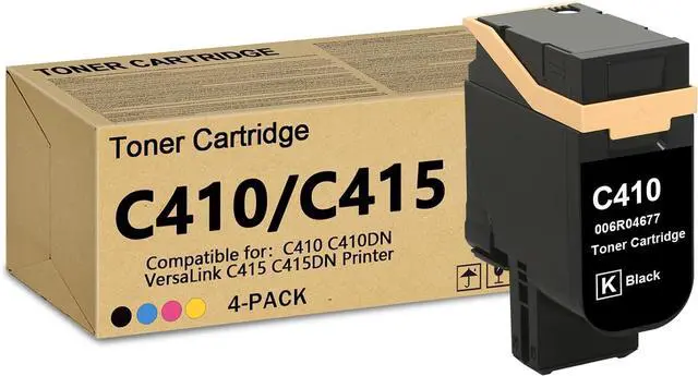 Main image of MEZOO C410 C415 Black Toner Cartridge High Capacity Compatible for Xerox C410 006R04677 Toner Cartridges Replacement for Xerox C410 C410DN VersaLink C415 C415DN Printer Ink(1-Pack)