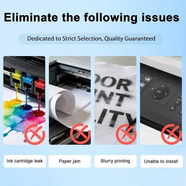 Alt view image 5 of 7 - Replacement for Brother LC3033XXL BK/C/M/Y Ink Cartridges (4 Pack)