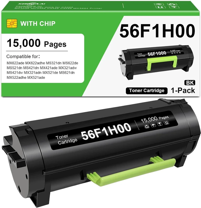 Main image of 56F1H00 Toner Cartridge Compatible for Lexmark MS321 MS421 MS521
