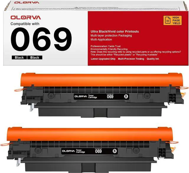 Main image of 069 Toner Cartridge Set 2 Pack Replacement for Canon 069 Toner Cartridget