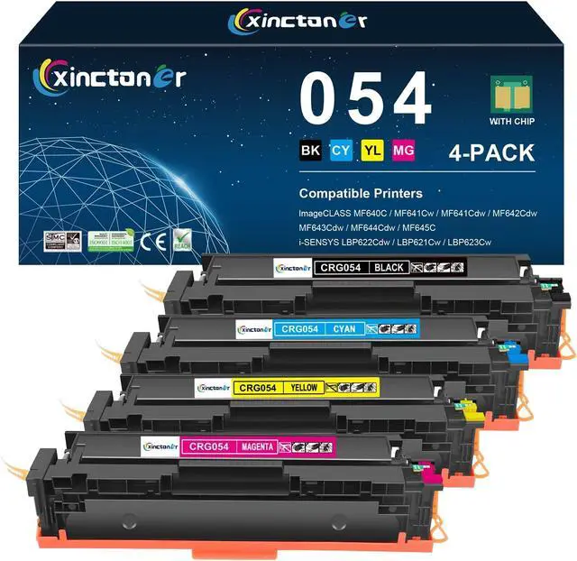 Main image of 054 Toner Cartridge Set 4 Pack for MF644Cdw MF642Cdw Toner