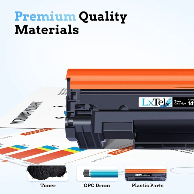 Alt view image 4 of 7 - LxTek 141A W1410A Toner Cartridge Compatible Replacement with CHIP, 2 Black