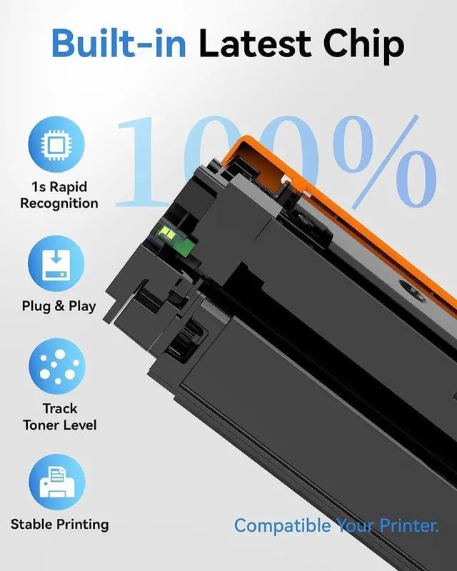 Alt view image 4 of 7 - 218X Black High-Yield Toner Cartridges Compatible with HP 218X Black Toner