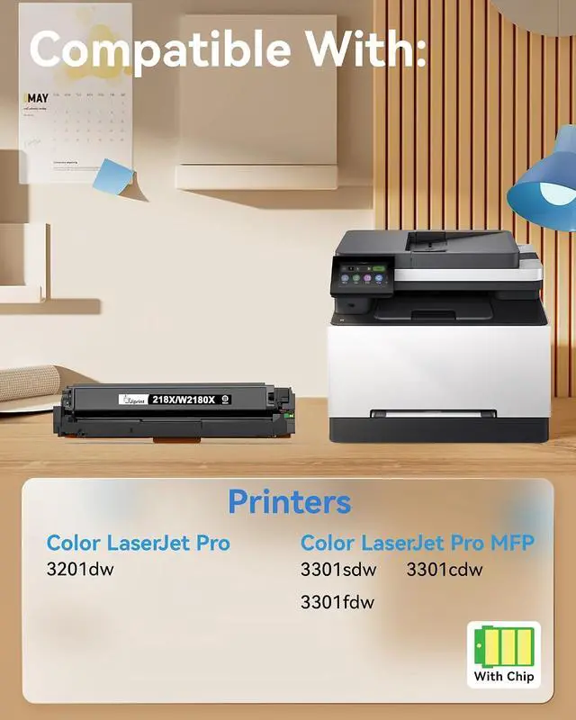 Alt view image 2 of 7 - 218X Black High-Yield Toner Cartridges Compatible with HP 218X Black Toner